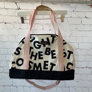 NWOT Benefit Cosmetics Duffle Bag